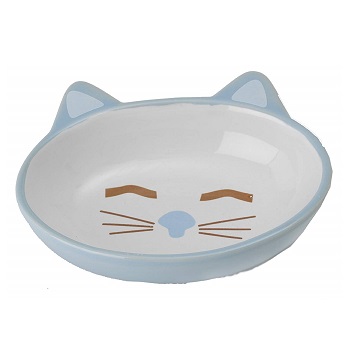 Petrageous Oval Pet Bowl for Kitty and Cats