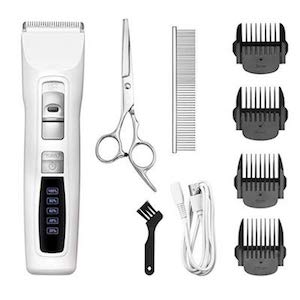 Bousnic 2-Speed Cordless Grooming Clippers Professional Kit