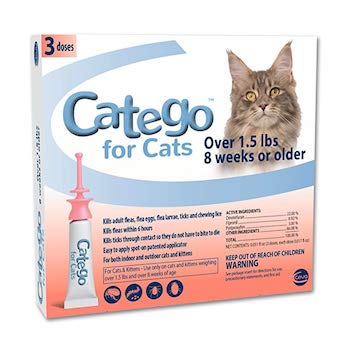 Catego Fast-Acting Flea & Tick Treatment For Cats & Kittens
