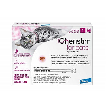 Cheristin for Cats Topical Flea Treatment