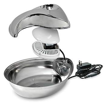 Pioneer Pet Raindrop Stainless Steel Pet Drinking Fountain