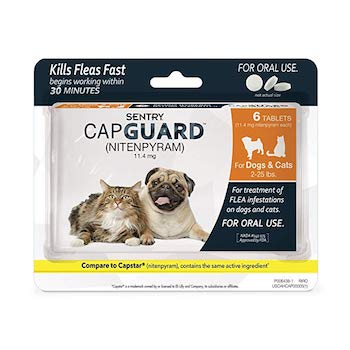 Sentry Capguard Oral Flea Medication for Cats