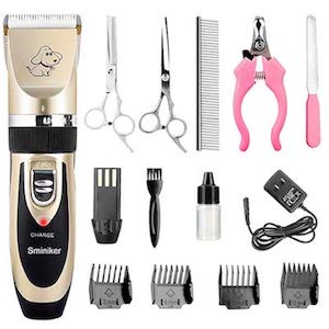 Sminiker Professional Rechargeable Cordless Cats Grooming Clippers