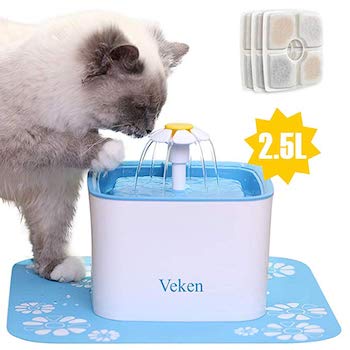 Veken Automatic Pet Fountain