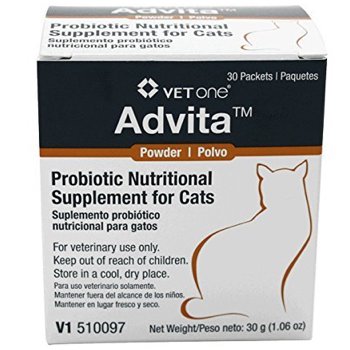 VetOne Advita Powder Probiotic Nutritional Supplement for Cats