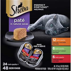 Sheba Perfect Portions Paté Wet Cat Food Tray