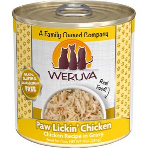 Weruva Paw Lickin' Chicken in Gravy Grain-Free Canned