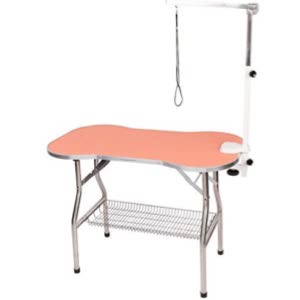 Flying Pig Cat Bone Pattern Grooming Table