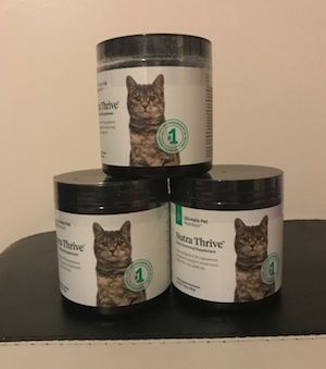 ultimate pet nutrition nutra thrive for cats