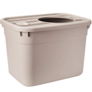 Top-Entry High Walled Litter Box by Clevercat