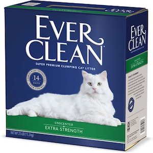 Ever Clean Extra Strength Unscented Clumping Cat Litter