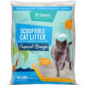 Frisco Tropical Breeze Scented Clumping Cat Litter