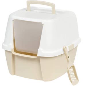 IRIS Jumbo Hooded Cat Litter Box