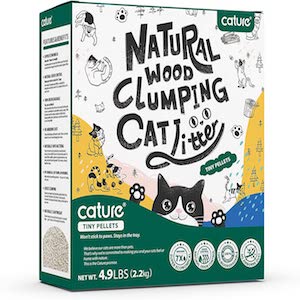 Natural Wood Clumping Cat Litter