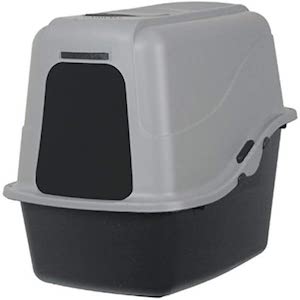 Petmate High Sided Litter Pan with hood