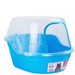 Petphabet Jumbo Hooded Cat Litter Box