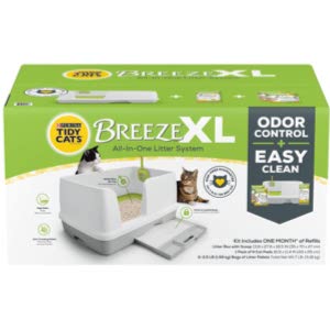 Premium Sifting Cat Litter Box by Purina Tidy Cats Litter Cleaning System 