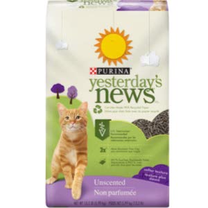 Purina Yesterday’s News Unscented Paper Cat Litter