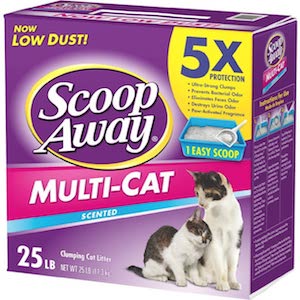 Scoop Away Multi-Cat Scented Litter