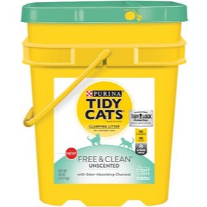 Tidy Cats Free & Clean Unscented Clumping Clay Cat Litter