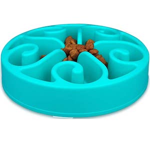 wangstar Slow Pet Bowl Slow Feeder for Cats