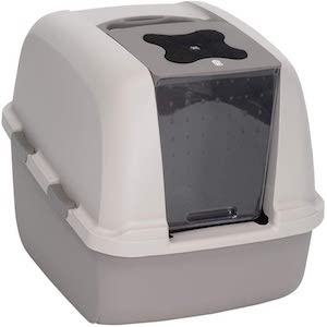 Catit Hooded Large Covered Cat Litter Box