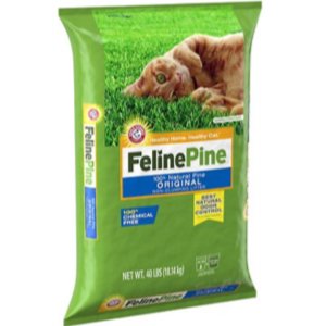 Feline Pine Original Non-Clumping Wood Cat Litter