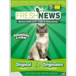 Fresh News Paper Cat Litter