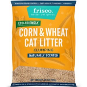Frisco Unscented Clumping Corn & Wheat Cat Litter