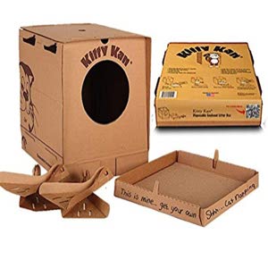 Kitty Kan Traveler Quality Enclosed Disposable Litter Box