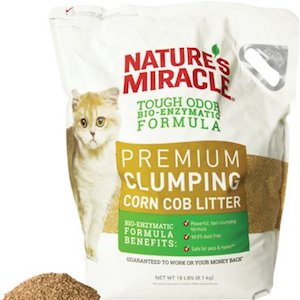 Nature's Miracle Premium Scented Clumping Corn Cat Litter