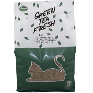 Next Gen Green Tea Clumping Wood Cat Litter