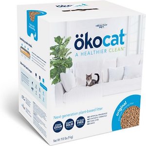 Okocat Premium Wood Cat Litter Alternatives