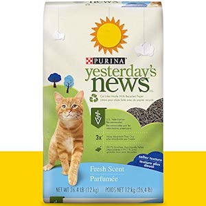 Purina Yesterday’s News Fresh Clean Scent Paper Cat Litter