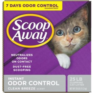 Scoop Away Clean Breeze Scented Clumping Clay Cat Litter