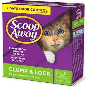 Scoop Away Clump & Lock Scented Clumping Clay Cat Litter