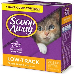 Scoop Away Low-Track Clumping Fresh Spring Air Scent Cat Litter