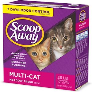 Scoop Away Multi-Cat Meadow Fresh Scented Clumping Clay Cat Litter