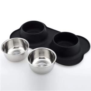 URPOWER Stainless Steel Bowl with Silicone Mat
