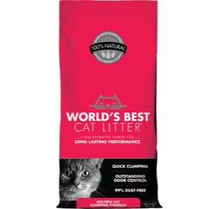 World’s Best Multi Cat Unscented Clumping Corn Cat Litter