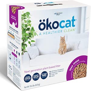 ökocat Natural Wood Clumping Cat Litter