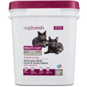 So Phresh Dual Odor Guard Scoopable Cat Litter 