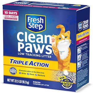 Fresh Step Triple Action Scented Clumping Clay Cat Litter