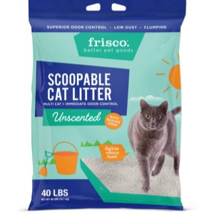 Frisco Multi-Cat Baking Soda Unscented Clumping Clay Litter