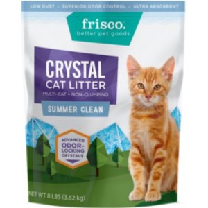 Frisco Summer Clean Scented Non-Clumping Crystal Cat Litter