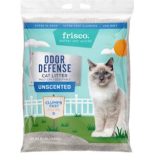 Frisco Unscented Odor Defense Clumping Clay Cat Litter