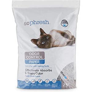 Odor Control Paper Pellet Cat Litter 