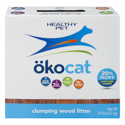 Okocat Original Premium Wood Clumping Cat Litter