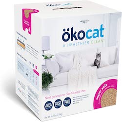 Okocat Super-Soft Clumping Wood Unscented Cat Litter