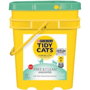 Tidy Cats Free and Clean Unscented Clumping Cat Litter 